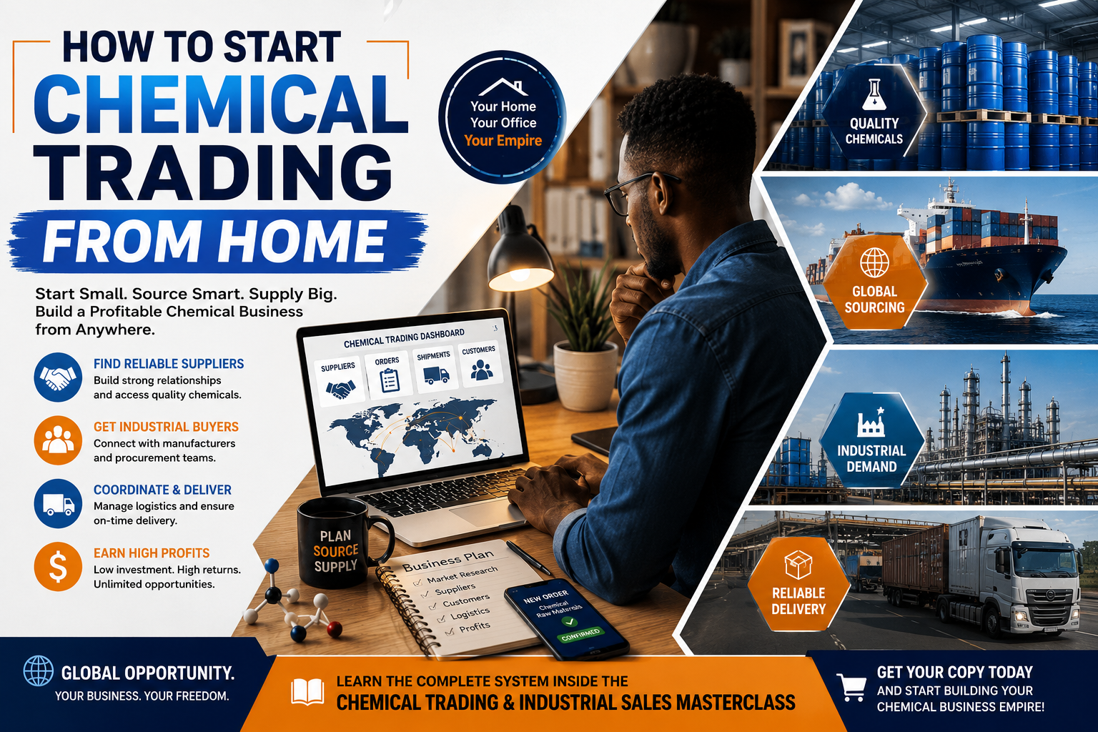 How to Start Chemical Trading From Home